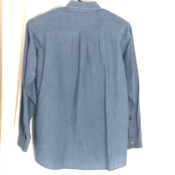 Bundle of two LL Bean Chambray Shirts - Picture 4 of 6